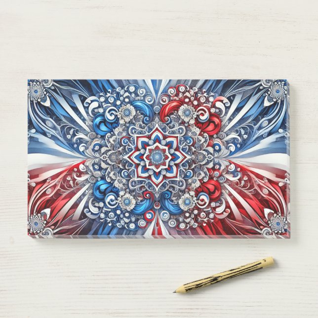 Notes with French Colors (On Desk)