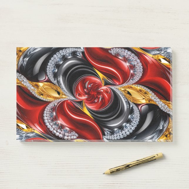 Notes with Germany Colors (On Desk)