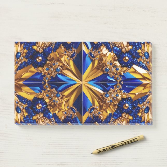 Notes with Sweden Colors (On Desk)