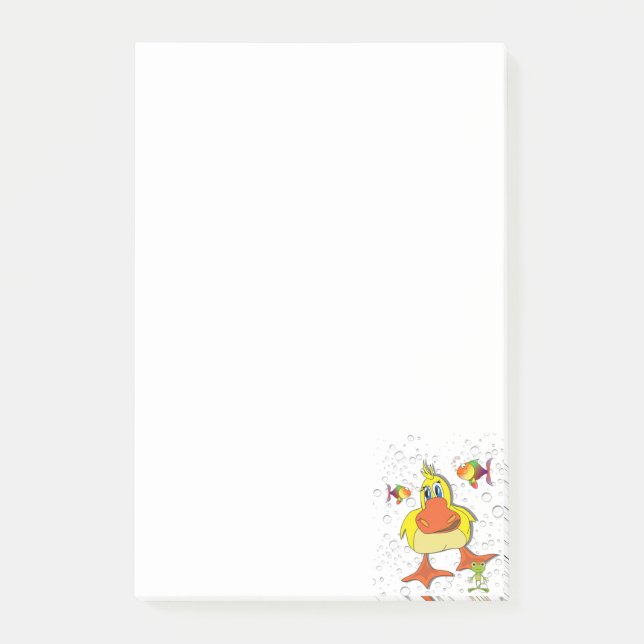 Notes Yellow Chick Fish (Front)