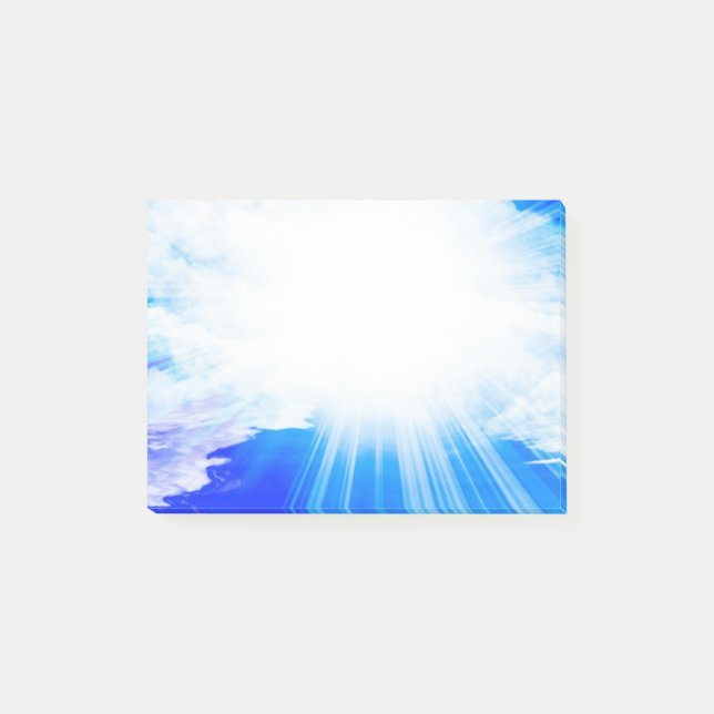 Nothin' but Blue Sky Post-it Notes (Front)