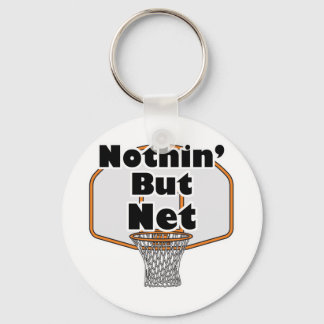 nothin but net basketball hoop keychain