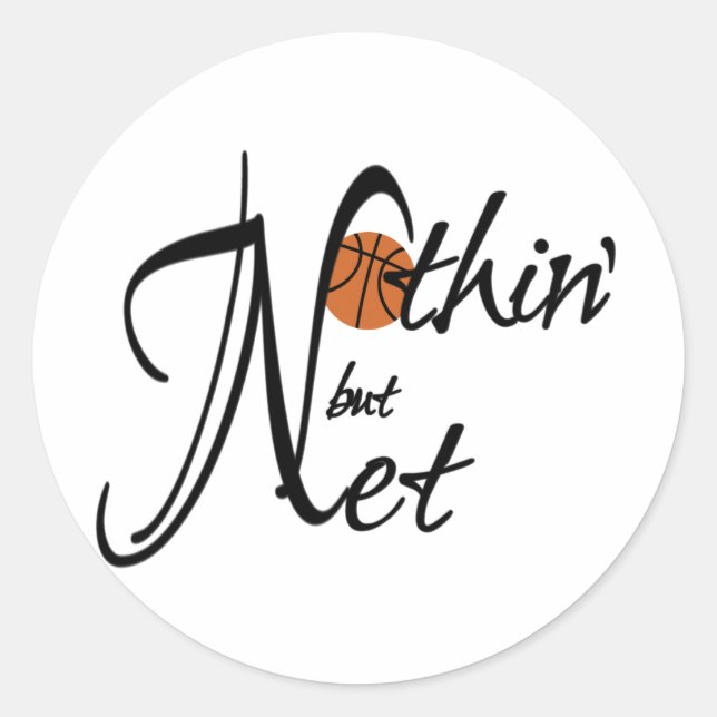 Nothin' But New Classic Round Sticker (Front)