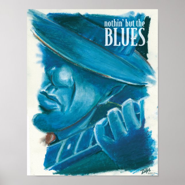 Nothin' But The blues Poster (Front)