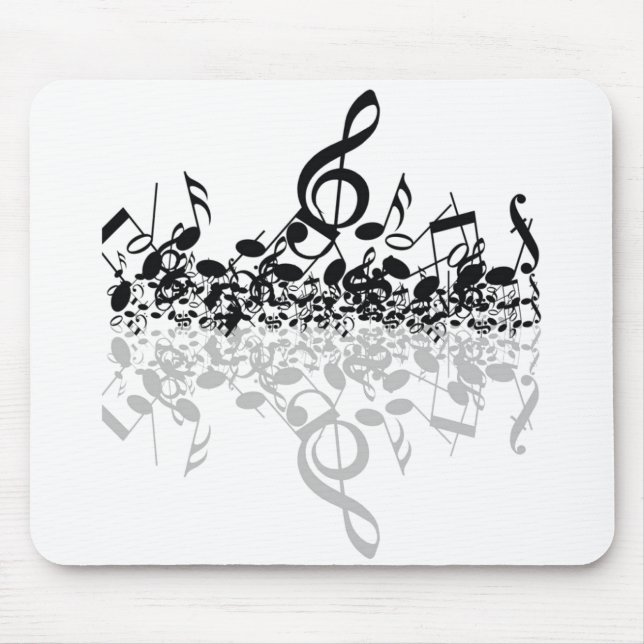 Nothin' But Treble-White Mouse Pad (Front)