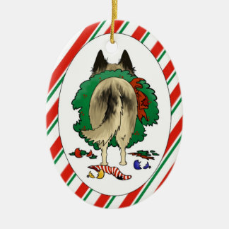 Nothin' Butt A Belgian Christmas Ornament