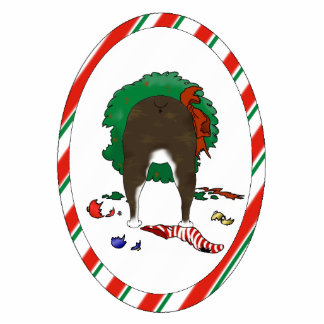 Nothin' Butt A Boston Terrier Christmas Ornament