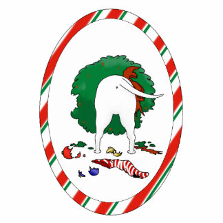 Nothin' Butt A Bull Terrier Christmas Ornament