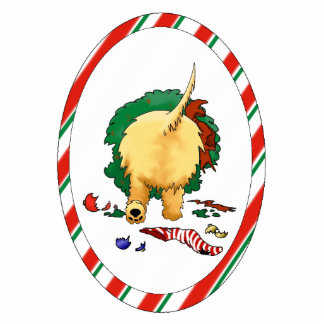 Nothin' Butt A Cairn Christmas Ornament