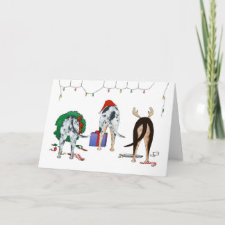 Nothin' Butt A Catahoula Christmas Holiday Card