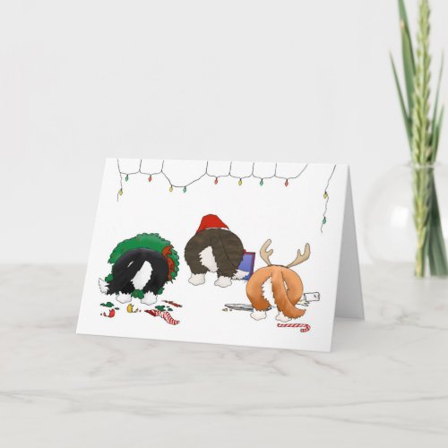 Nothin Butt A Corgi Christmas Holiday Card