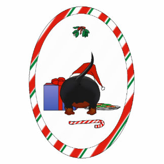 Nothin' Butt A Doxie Christmas Ornament