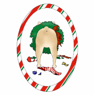 Nothin' Butt A French Bulldog Christmas Ornament