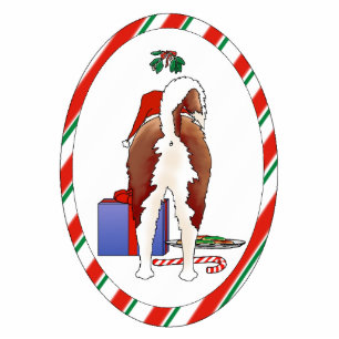 Nothin' Butt A Husky Christmas Ornament