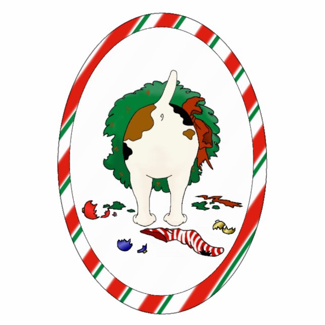 Nothin' Butt A Jack Christmas Ornament (Front)