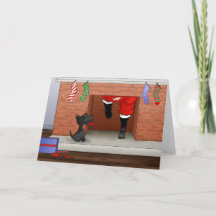 Nothin' Butt A Scottie Christmas Holiday Card