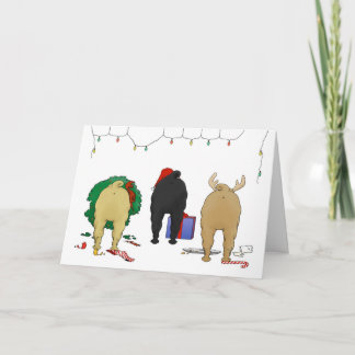 Nothin' Butt A Shar-Pei Christmas Holiday Card