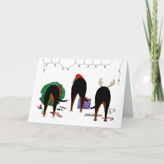Nothin' Butt A Swissie Christmas Holiday Card