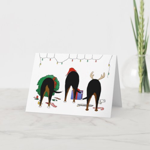 Nothin Butt A Swissie Christmas Holiday Card