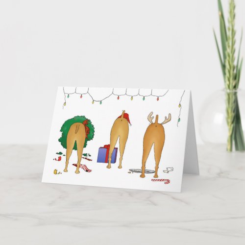 Nothin Butt A Vizsla Christmas Holiday Card
