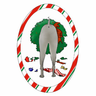 Nothin' Butt A Weimaraner Christmas Ornament
