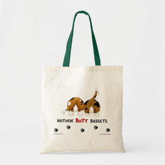 Nothin' Butt Bassets Tote Bag