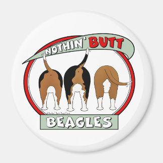 Nothin' Butt Beagles Magnet