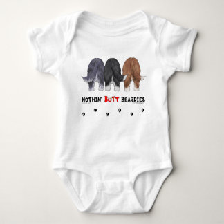 Nothin' Butt Beardies Baby Bodysuit