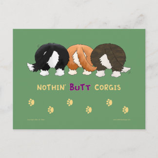 Nothin' Butt Corgis PostCards