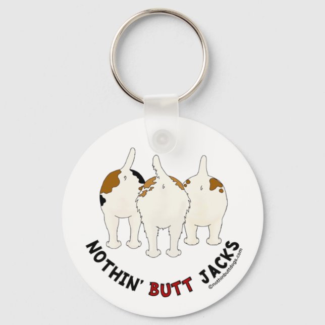 Nothin' Butt Jacks Keychain (Front)