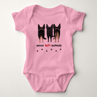 Nothin' Butt Shepherds Baby Bodysuit