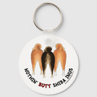 Nothin' Butt Shiba Inus Keychain