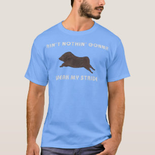 Nothin Gonna Break My Stride Running Javelina WHT T-Shirt