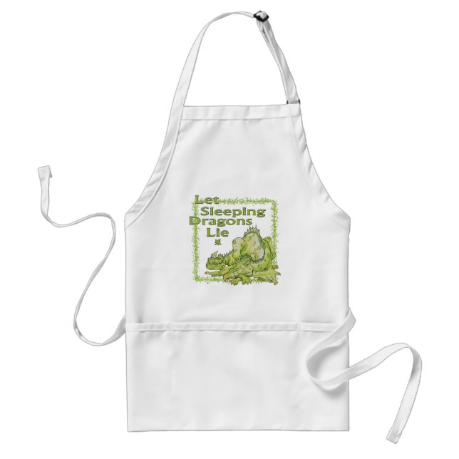 Nothin' says B-B-Q Adult Apron (Front)