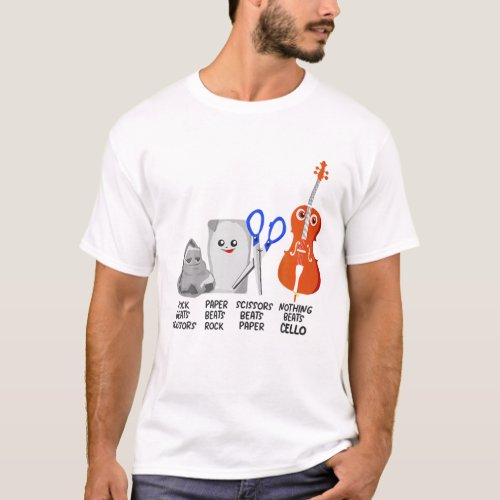 Nothing Beat Cello Cellist Marching Band Musician T_Shirt
