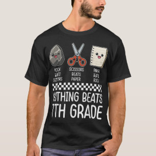 Nothing Beats 7Th Grade Back To School Kids T-Shirt