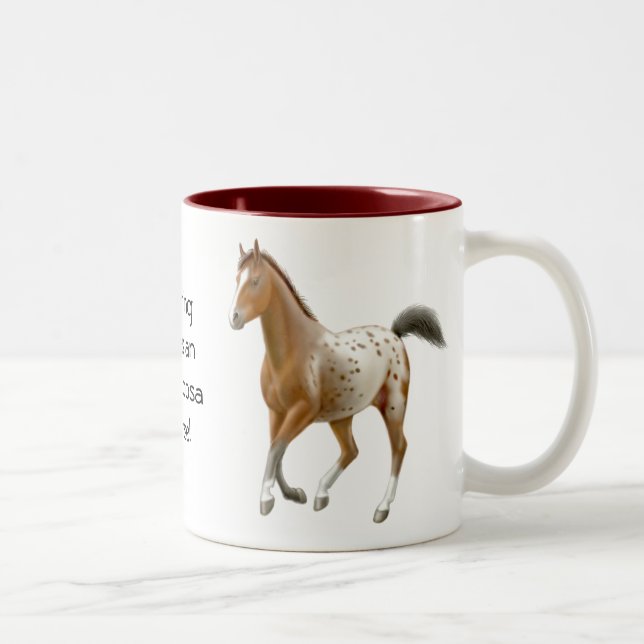Nothing Beats an Appaloosa Horse Mug (Right)