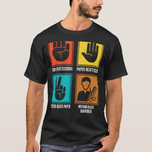 Nothing Beats Barber Cool Hairdresser Coiffeur Hai T-Shirt