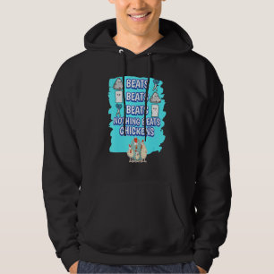 Nothing Beats Chickens Rock Paper Scissors Game Ch Hoodie