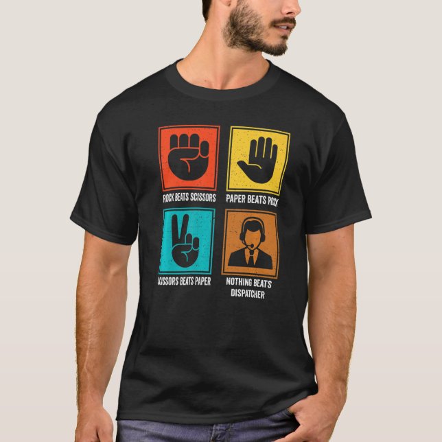 Nothing Beats Dispatcher Trainmaster Yardmaster Su T-Shirt (Front)