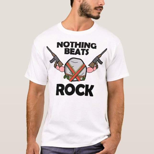 Nothing Beats Rock T-Shirt (Front)
