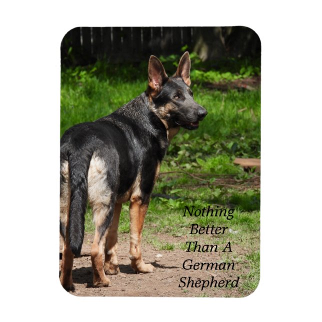 Nothing Better Than A German Shepherd Dog Magnet (Vertical)