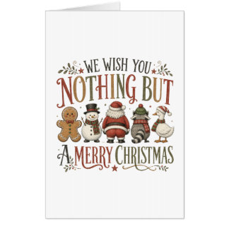 Nothing But a Merry Christmas Card