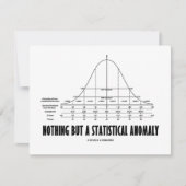 Nothing But A Statistical Anomaly (Stats Humor) (Front)