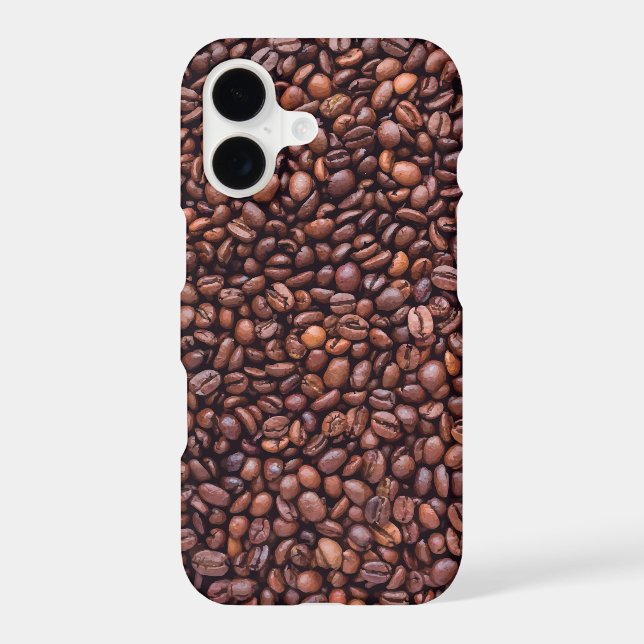 Nothing But Coffee Beans Iphone Case (Back)