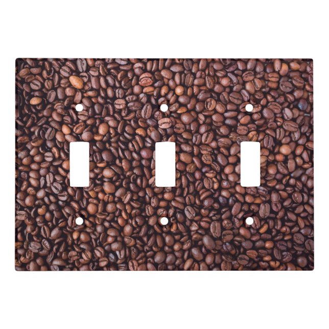 Nothing But Coffee Beans Light Switch Cover (Front)