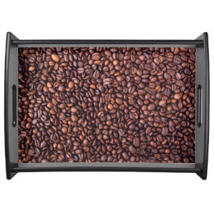 Nothing But Coffee Beans Serving Tray