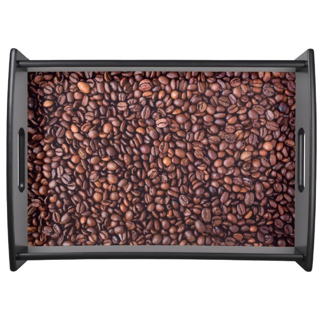 Nothing But Coffee Beans Serving Tray (Front)