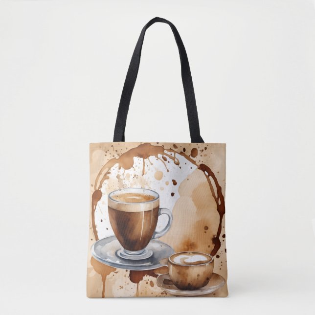 Nothing but Coffee Stains Tote Bag (Front)