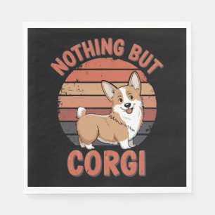 Nothing But Corgi Napkins